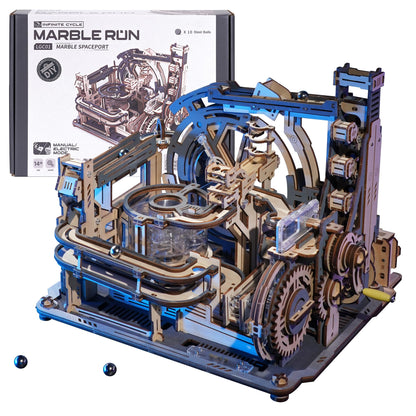 RoWood 3D Puzzles for Adults,Wooden Puzzles for Adults,Marble Run Model Kits,3D Wooden Puzzles Gift
