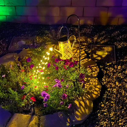 Vcdsoy Solar Watering Can Lights, 2 Pack Retro Large Hanging Solar Lights Outdoor Decorative Waterproof Garden Decor for Outside Patio Yard Porch Lawn, Gardening Gifts for Mom Women Grandma Birthday
