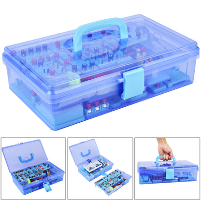 Mysterystone Science Experiment for Kids Electricity and Magnetism Kit for Students Stem Kit Physics Lab Basic Circuit Board Kit for Learning Starter