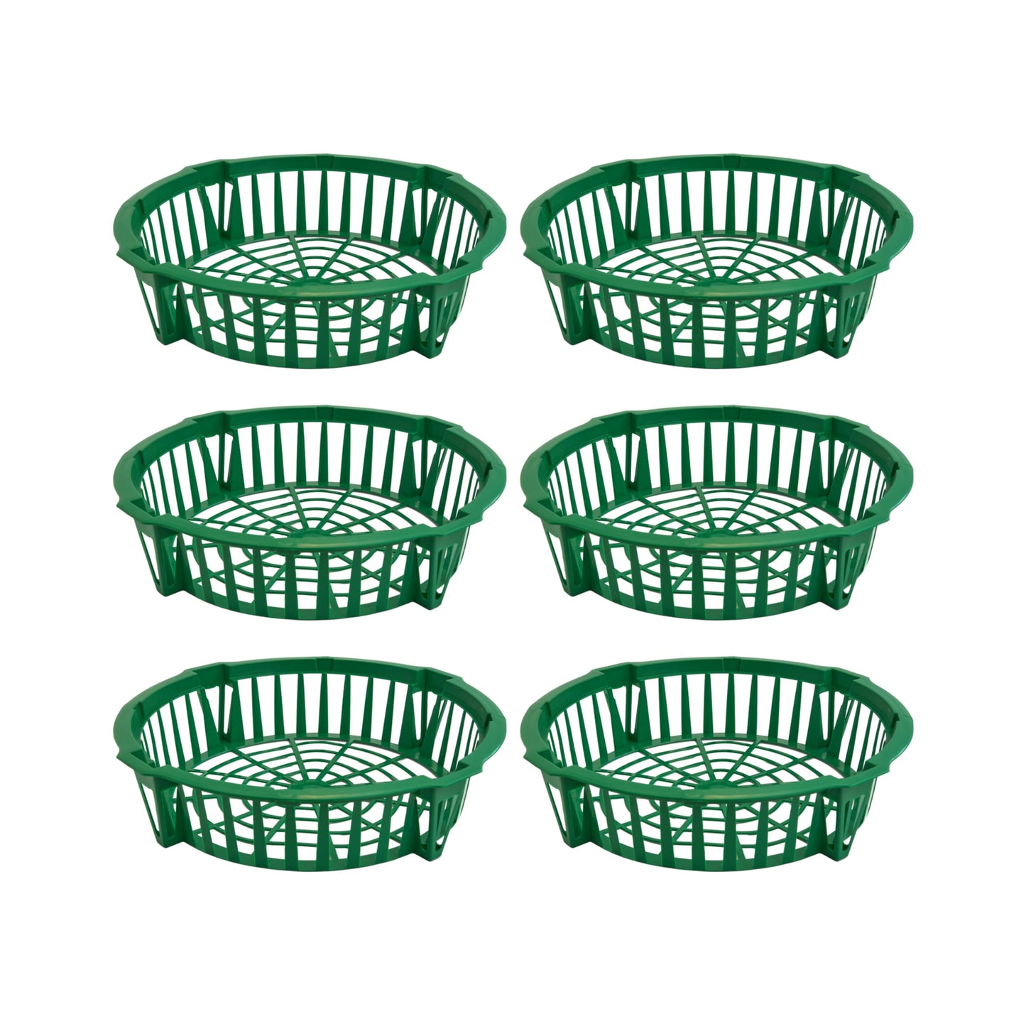 OFXDD Plant Trays - 6 Pcs Planting Basket for Onion - Plastic Trays for Flower Bulbs - Reusable Seedling Trays for Gardening, 11.22 Inch
