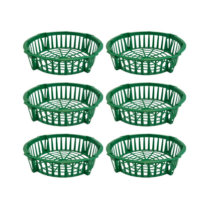OFXDD Plant Trays - 6 Pcs Planting Basket for Onion - Plastic Trays for Flower Bulbs - Reusable Seedling Trays for Gardening, 11.22 Inch