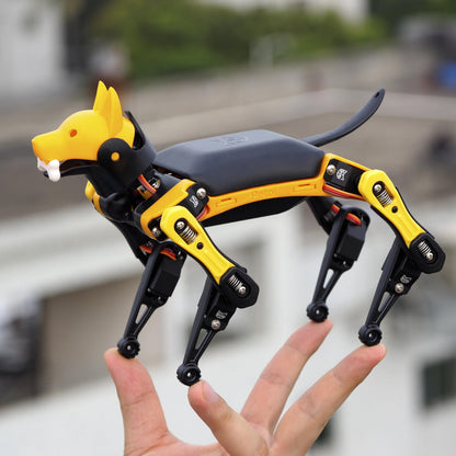 Petoi Programmable Robot Dog Bittle X V2 Alloy Servo (Pre-Assembled) | Coding Smart Robot Dog Kit, Voice Controlled, Quadruped Interactive Robot for Kids, Open Source, STEM & Robotics Education