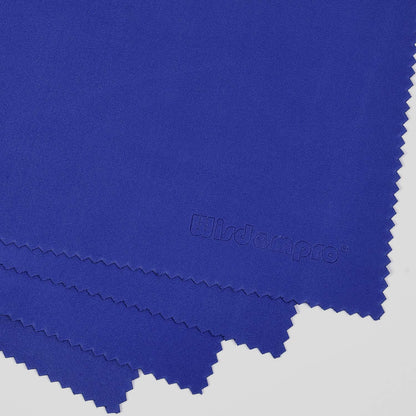 Wisdompro Extra Large 4-Pack Microfiber Cleaning Cloth For Laptop, LCD TV, Computer Screen, Monitor, Tablet, Camera Lens, Glass, Lenses, Phone, iPhone, iPad, other Delicate Surface - Blue (16x16 Inch)