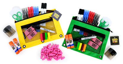School Supply Boxes | Mega Bundle (1 Box) | Back to School Essentials Kit for Students & Teachers | Includes All of Your Back-to-School Needs for All Classes