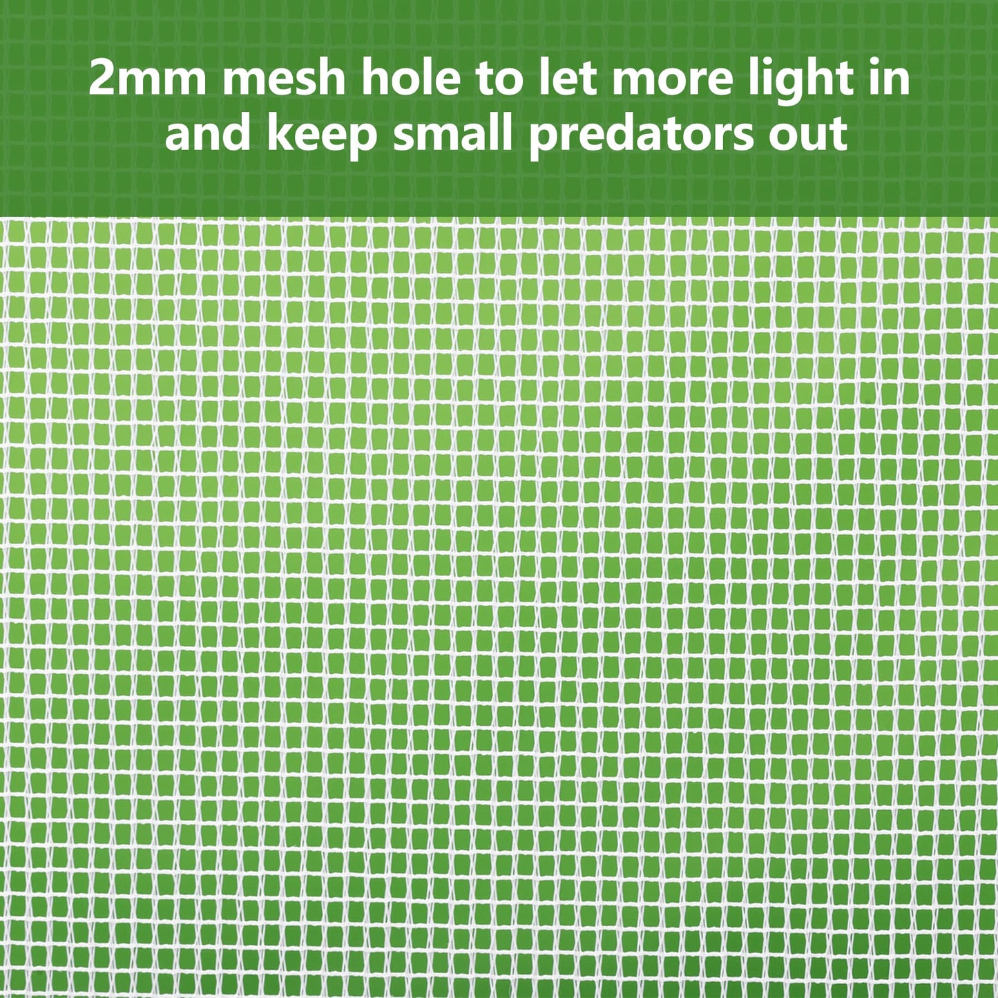 59" Outdoor Mesh Plant Enclosure, Mesh Plant Cover for Pests, Bird and Pest Protection Guard for Fruit, Vegetables, Flowers and Herbs Pop-Up Cage 35"x35"x59"