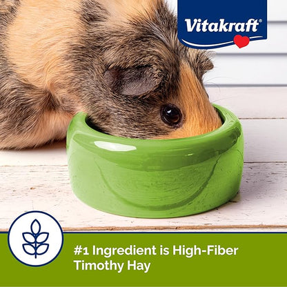 Vitakraft Vita Smart Guinea Pig Food - Complete Nutrition - Premium Fortified Blend with Timothy Hay for Guinea Pigs, 8 Pound (Pack of 1)