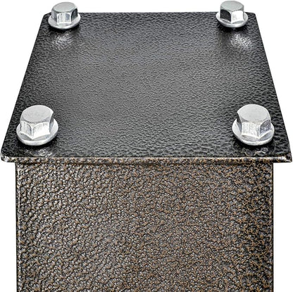 Mail Boss 7123, Bronze In-Ground Mounting Post, 44 x 4 x 4 inches, for Use with Mailbox,Medium