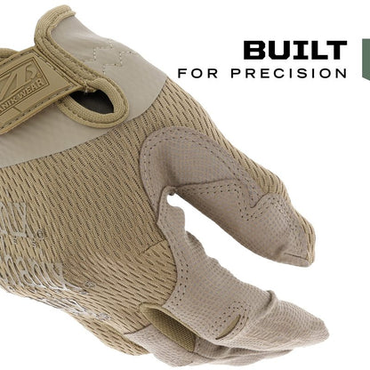Mechanix Wear: Tactical Specialty 0.5mm High-Dexterity Work Gloves with Secure Fit and Precision Feel, Tactical Gloves for Airsoft, Paintball, Utility Use, Gloves for Men (Brown, Small)