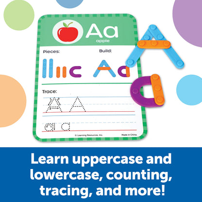 Learning Resources Skill Builders! Kindergarten Letter & Number Maker - 60 Pieces, Ages 6+ Kindergartner Learning Materials, Homeschool and Classroom Supplies, Math Games for Kids