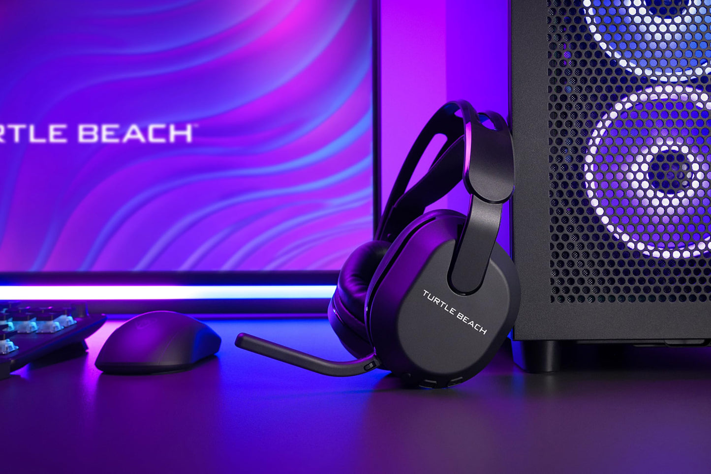 Turtle Beach Stealth 500 Wireless Amplified Gaming Headset for PC, PS5, PS4, & Mobile – 40-Hr Battery, Bluetooth, Memory Foam Cushions, Flip-to-Mute Mic, EQ Presets, Companion App – Black