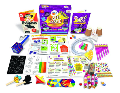 Genius Box Learning STEM Toy for 5+ Year Age: Light and Sound DIY,Activity Kit, Learning Kit, Educational Kit