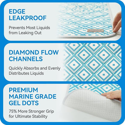 Washable Pee Pads for Dogs , 2 Pack Ultra-Absorbent Reusable Puppy Pads with Waterproof & Non-Slip Backing, Leak-Proof Protection for Dog Training , Crates , Whelping & Playpens ( 24"x36" )