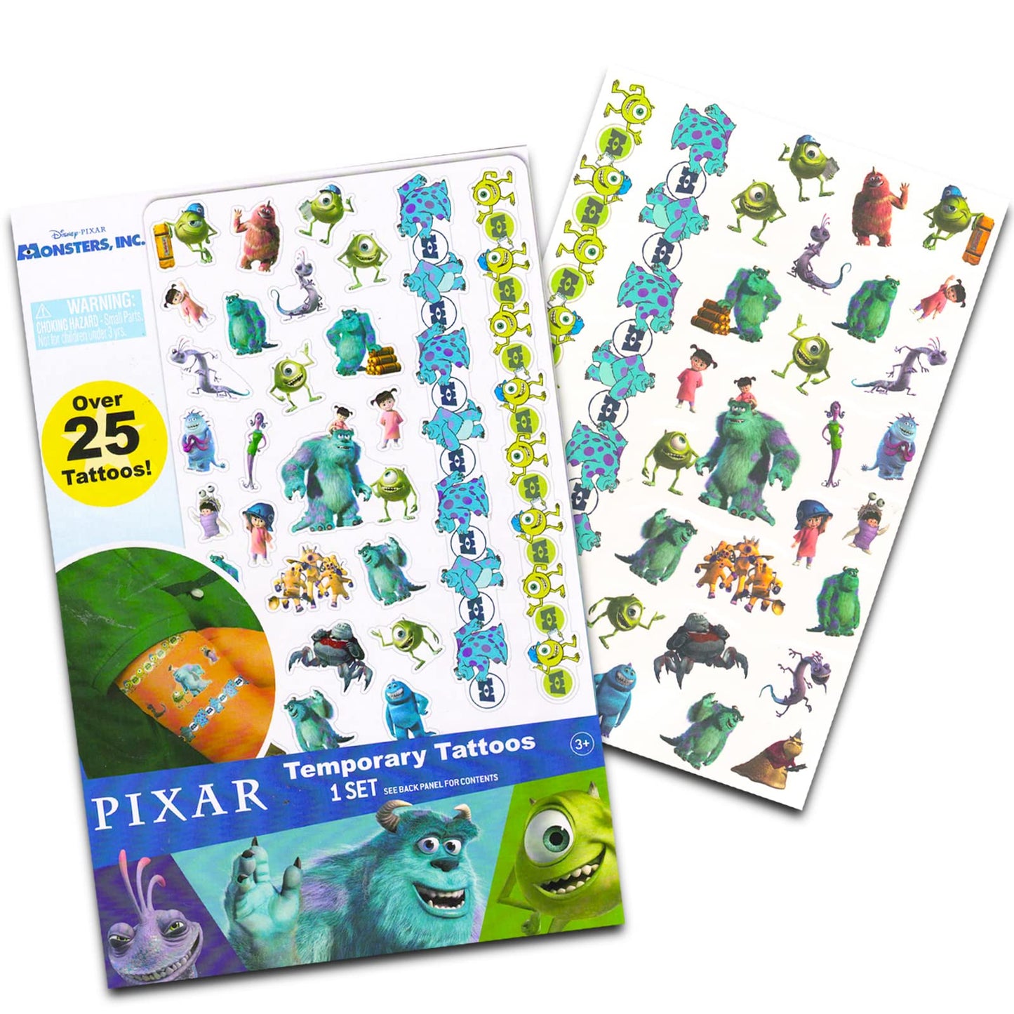 Disney Monsters Inc Birthday Party Favors Set - Bundle with 24 Monsters Inc Play Packs | Mini Coloring Books for Goodie Bags (Pixar Monsters University Party Supplies)
