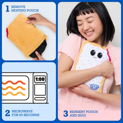Happy Helpers Octopus Plush — Menstruation Crustacean Plushies Cute Lavender Scented Heating Pad for Cramps