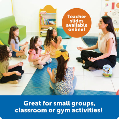 Learning Resources Alpha Pose Letter Yoga, Social Emotional Learning Activities, Emotional Regulation Tools For Kids, Kids Yoga, Toddler Flash Cards, Teacher Classroom Must Haves, Toddler Gift