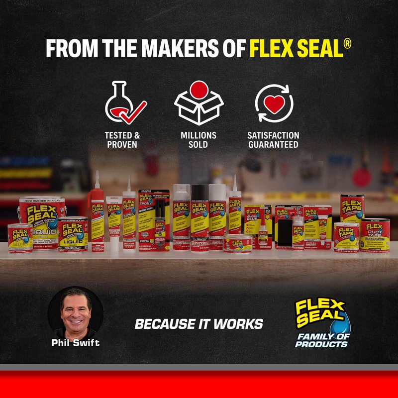 Flex Seal, 14 oz, Green, Stop Leaks Instantly, Waterproof Rubber Spray On Sealant Coating, Perfect for Gutters, Wood, RV, Campers, Roof Repair, Skylights, Windows, and More