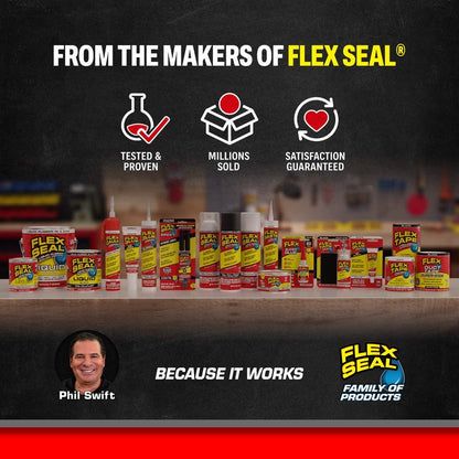 Flex Seal, 14 oz, Green, Stop Leaks Instantly, Waterproof Rubber Spray On Sealant Coating, Perfect for Gutters, Wood, RV, Campers, Roof Repair, Skylights, Windows, and More