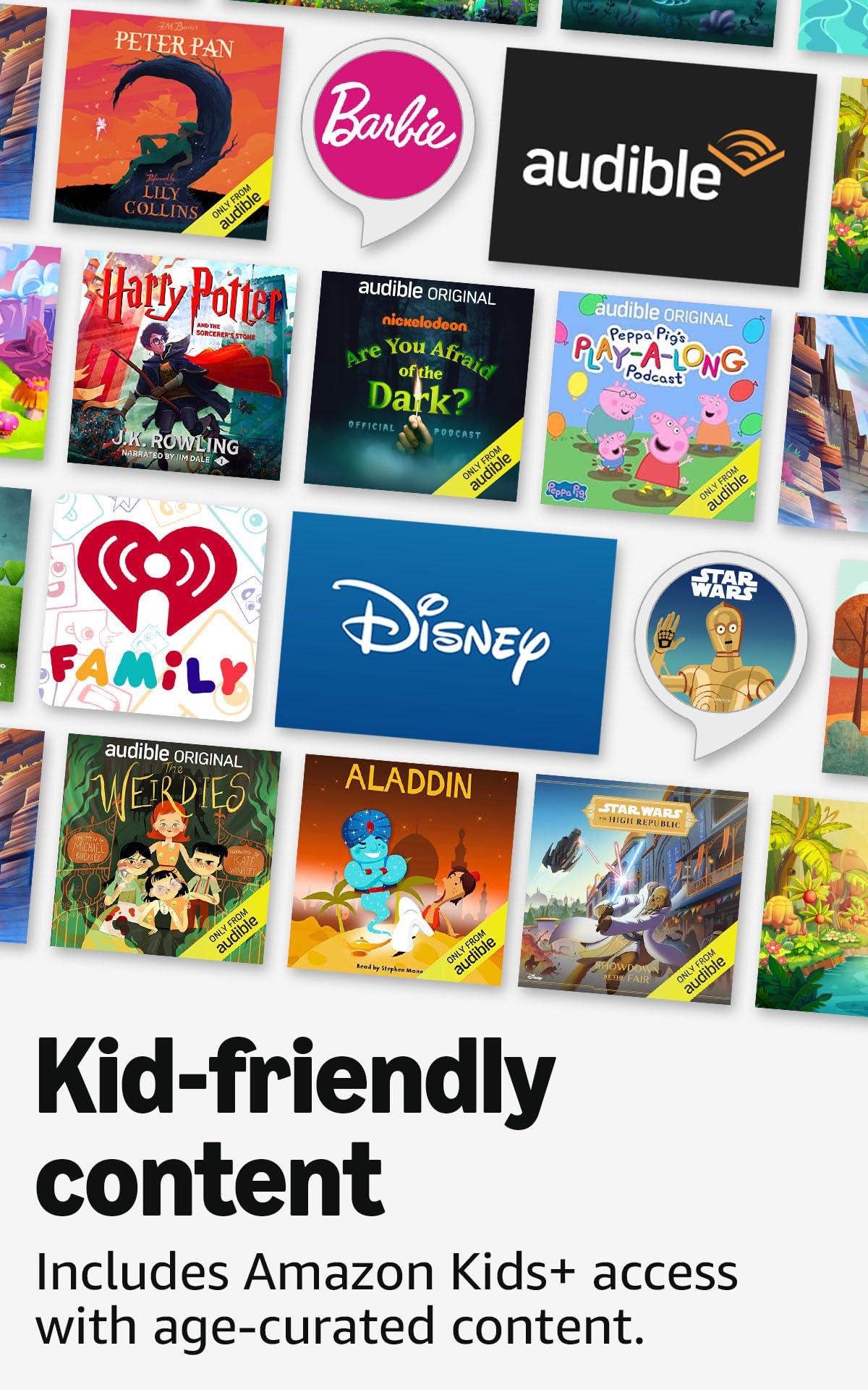 Amazon Echo Dot Kids (newest model), Smart speaker to enjoy age-appropriate audiobooks, interactive games and Alexa+ experiences to create and learn, Dragon design