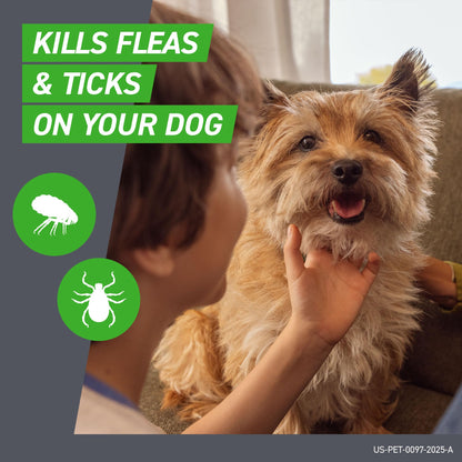 FRONTLINE Plus Flea and Tick Treatment for Large Dogs Up to 45 to 88 lbs. 3 Treatments