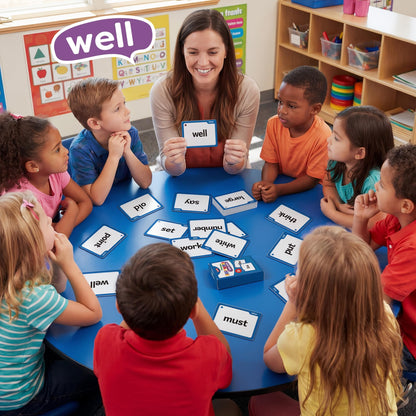 Torlam Sight Words Flash Cards for Kids Kindergarten,Learn to Read Digraphs CVC Blends Long Vowel Sounds Spelling Reading Phonics Games for 4-6 Years, Site Words Classroom Homeschool