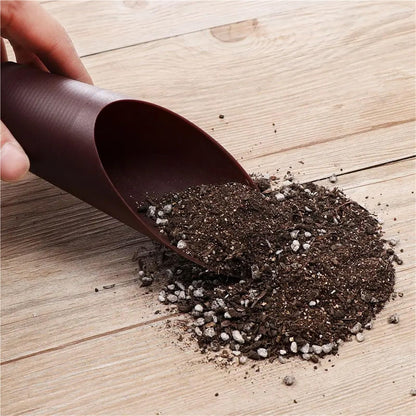 Bonsai Soil Scoop 6PC Plastic Soil Shovel Cup for Garden Spade Cultivation Bucket Potted Bonsai Fleshy Plant Mini Home Gardening Tools(Pink)