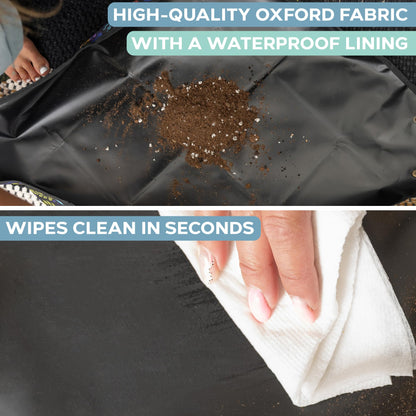 Indoor Gardening Tools Set with 28.7" Waterproof Plant Potting Mat
