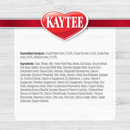 Kaytee Small Animal Treat Stick with Superfoods, Strawberry & Flax Seed, 5.5 oz