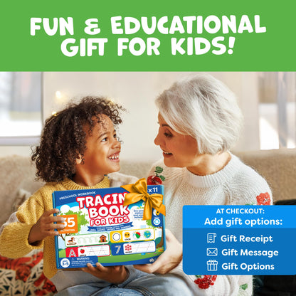 Preschool Learning Activities - Letter Tracing Books for Kids Ages 3-5 - Toddler Handwriting Practice - Learning Books for 4 Year Olds, Educational Learning Toys for 3 Year Old - 4 Year Old Boy Toys