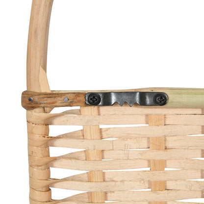 Bloomingville Woven Rattan Wall Hooks, Set of 2