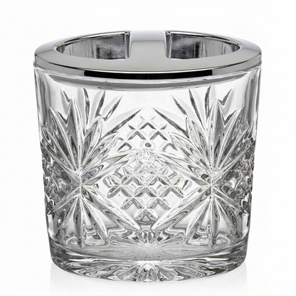 Godinger Crystal Toothbrush Holder, Decorative Countertop Organizer, Bathroom Accessory, Dublin Collection, Decorative Countertop Organizer