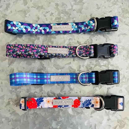 Lucky Love Dog - Adjustable Dog Collar with Easy Click Buckle for Large Dogs, Durable, & Comfortable for Male & Female Dogs, Pet Collar for Puppies & Adult Ones - Jasper, Large