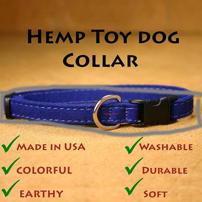 Toy Dog Collars (Blue)