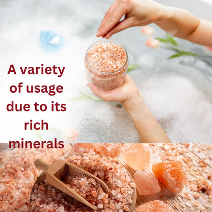 RoyalHouse, Himalayan Extra Fine Pink Salt - 2.5 lbs Extra Fine Bulk in Jar, Pure Gourmet Crystals, Natural - Contains 84 Minerals, Suitable for Body Bath Scrubs, Table Salt - Kosher