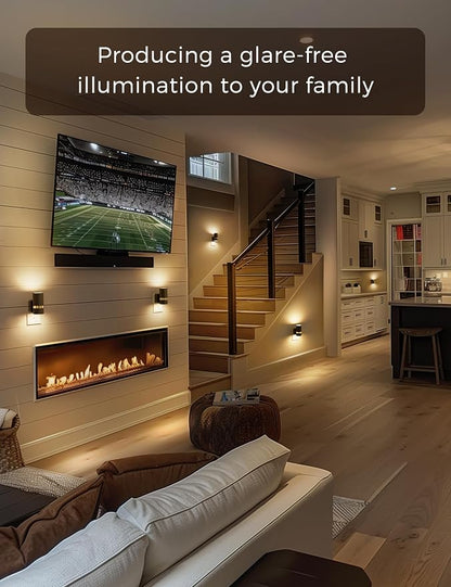 L LOHAS LED Night Lights Plug into Wall, Dimmable Night Light with 0-100LM Brightness Adjustable, 3000K Soft White, Nightlight with Dusk to Dawn, 2 Pack, Ideal for Home Bathroom Decor