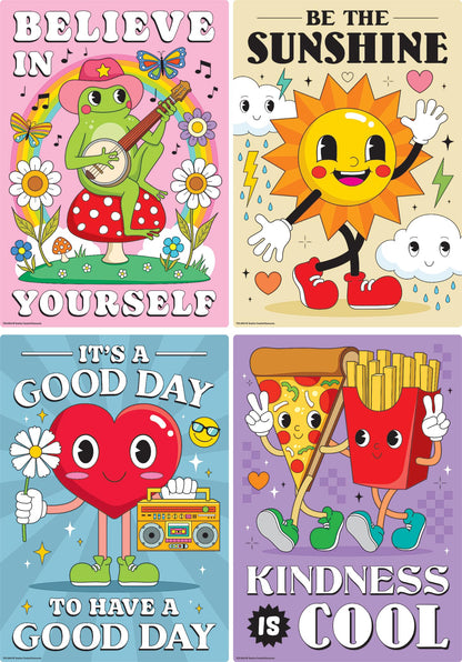 Teacher Created Resources Retro Fun Educational Poster Pack (TCR6964)