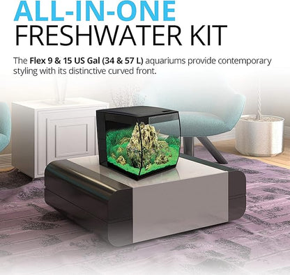 Hagen Flex Freshwater Kit - Black - 15 gal