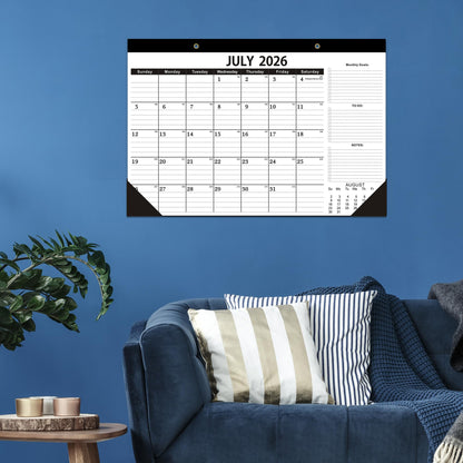 Desk Calendar 2026-2027,July 2026 to December 2027, Desk calendar 2026-2027 with to-do list,2027 Calendar 18 Months,Calendar 2026-2027-17" x 12" for Home or Office.
