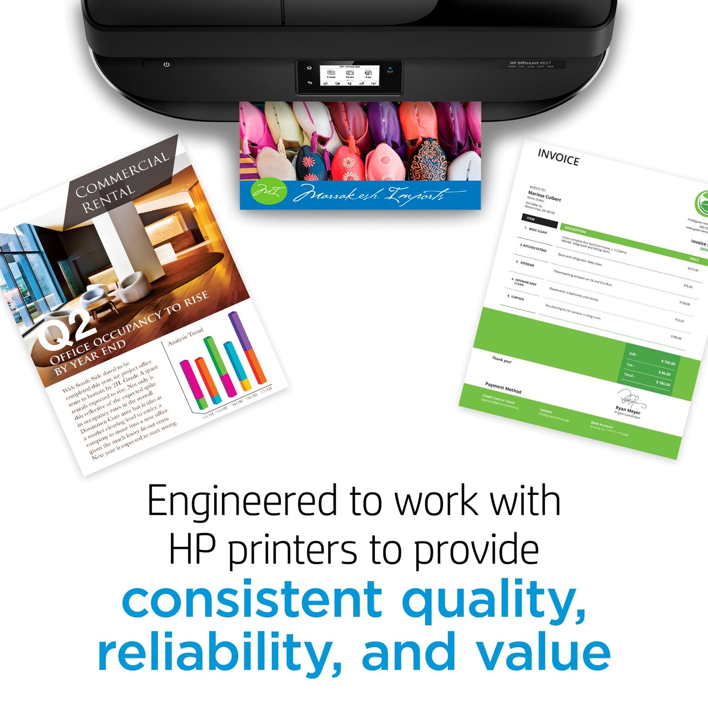 HP 62 Black/Tri-color Ink Cartridges for HP Printers (2-pack) | Works with Printer Series: ENVY 5540, 5640, 5660, 7640, OfficeJet 5740, 8040, OfficeJet Mobile 200, 250 | N9H64FN