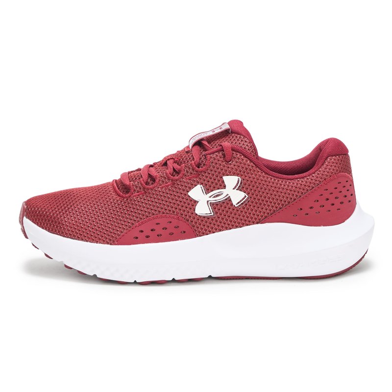 Under Armour Men's Charged Surge 4, (625) Cardinal/Cardinal/White, 15, US