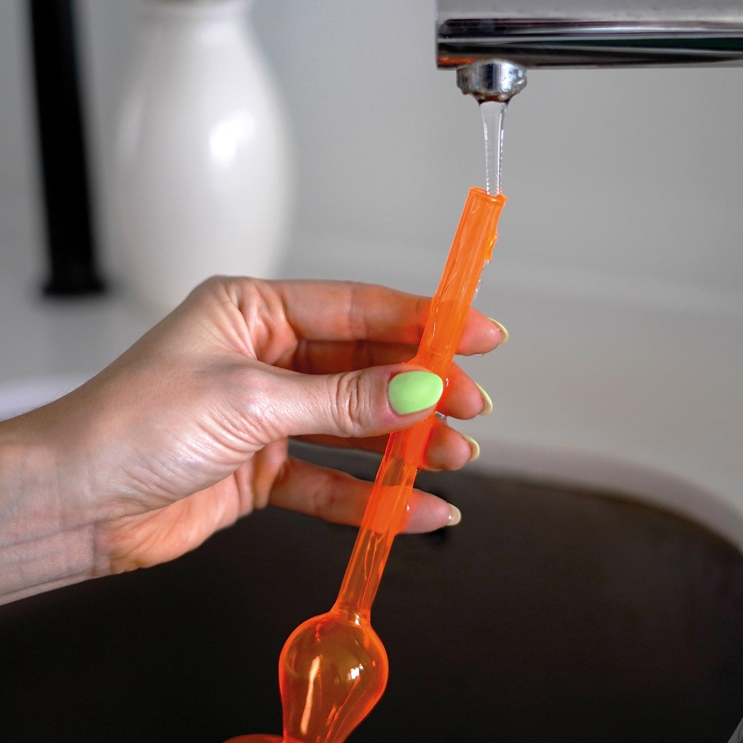 Bubblegum Stuff - Mushroom Micro Dousers, Neon Coloured Glass - Garden Tools, Home Accessories, Garden Gadgets, Automatic Watering System, Moisture Meter Plant - Batteries Included
