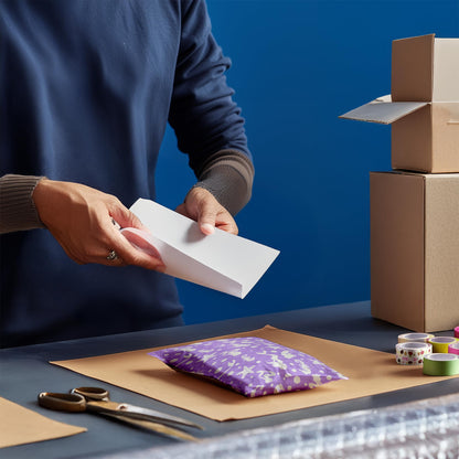 Pro Supply Global Purple Mermaids Self-Seal Bubble Mailers Padded - 6"x9" (20 Pieces) - A Colorful Shipping Envelopes Bags for Small Items Packaging, Mailing, Gifts, Documents, Crafts and Accessories.