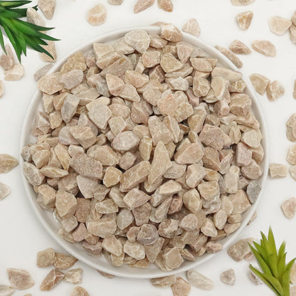 Lechloris 5lb Pea Gravels Natural River Rocks, Decorative Gravels for Plants- Small Pebbles-Ideal for Aquarium, Fish Tank, Vases, Succulents, Home Decor, Outdoor Garden Landscaping, Yellow Gravel