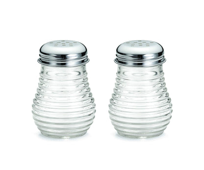 Tablecraft Beehive Range Salt and Pepper Shakers - 6 oz. Set of Two