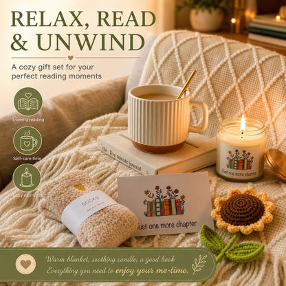 Uoilydm Book Lovers Gifts for Women, Bookworm Gifts, Sunflower Gifts for Women Readers Reading Accessories Gift for Reading Club Present for Reader Librarian Birthday Teachers