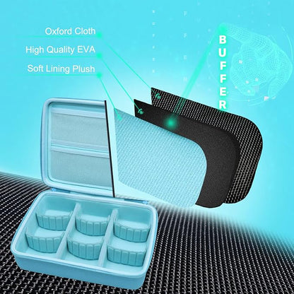 XANAD Card Game Case Fits 3000+ Cards, Fits for Baseball Sports playing card/UNO/playing card Against Humanity Card Game and All Other Card Games Expansions (Sky Blue)
