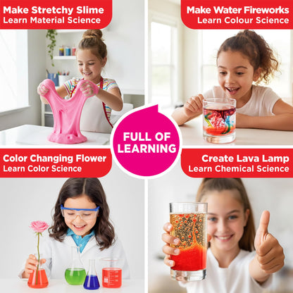 Doctor Jupiter Ultimate Gift Set for Girls| Set of Girl’s First Science Kit, Little Genius Kit for 4-6 Year Olds| Girl Birthday Gifts| STEM Learning & Education Toys for Kids Ages 4,5,6