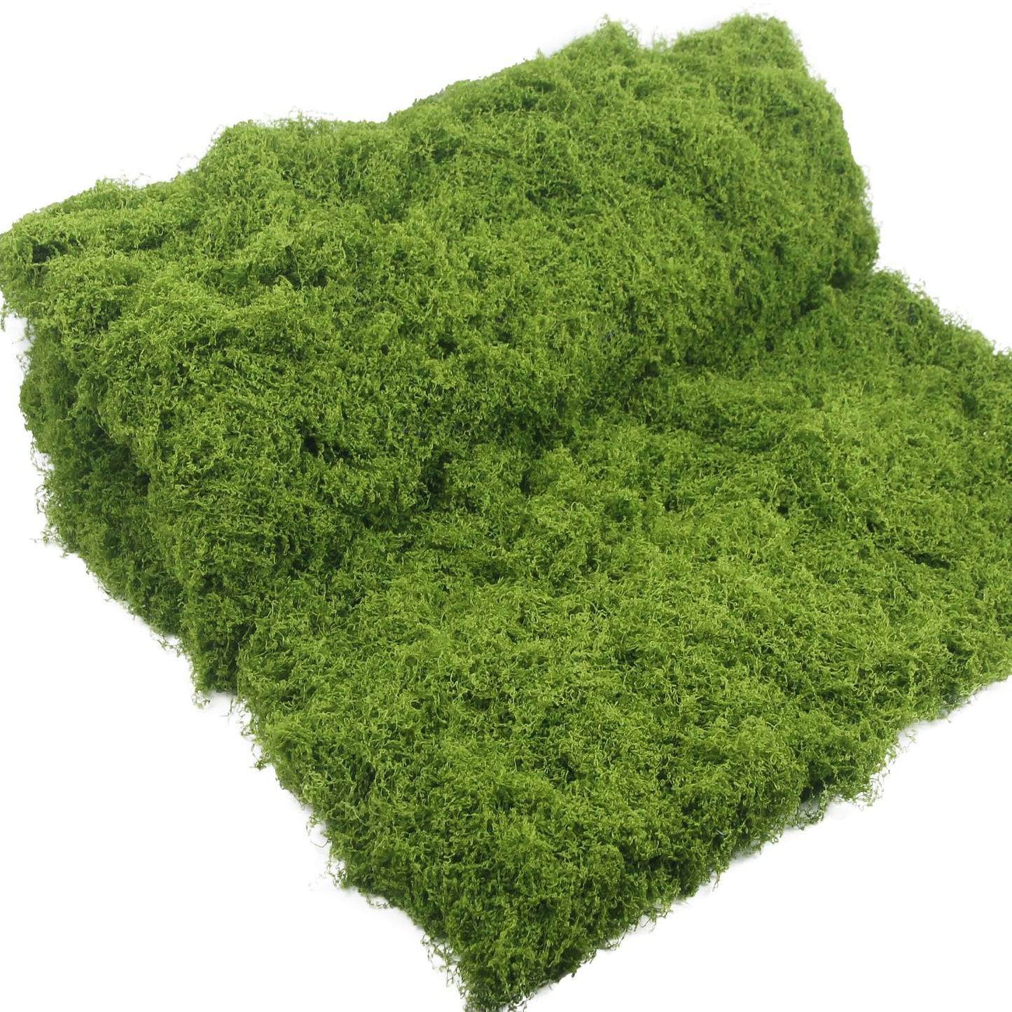 FAICOIA Fake Moss for Crafts 39" x 39" Faux Moss Mat for Plants Indoor Green Artificial Moss Rug for Decorating Planters Crafts DIY Table Centerpieces Fairy Garden Floral Wedding 100 x 100cm