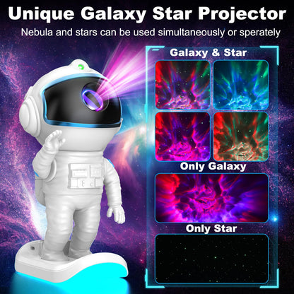 Galaxy Projector, Star Projector Night Light with Timer and Remote for Bedroom, Adjustable Head Angle Nebula Ceiling Lamp, Gifts for Adults, Teens, Christmas, Birthday, Room Decor