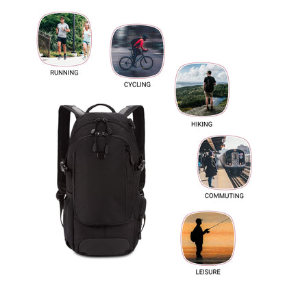 SwissGear 3598 Backpack, Narrow Daypack, Ideal for Commuting and College