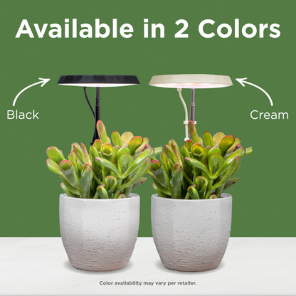 AeroGarden Stem Grow Light for Indoor Plants, Grow Live Plants Anywhere in The Home, Adjustable Light Modes, Cream